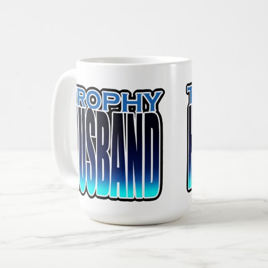 トロフィの夫 コーヒーマグカップ (正面左)