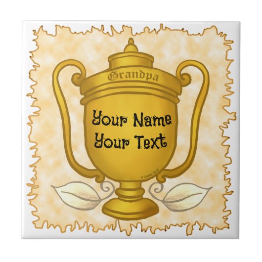 トロフィグランパゴルフ タイル (正面)