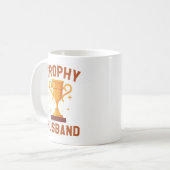 トロフィーの夫 コーヒーマグカップ (正面左)