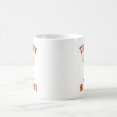 トロフィーの夫 コーヒーマグカップ (中央)