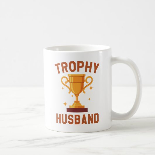 トロフィーの夫 コーヒーマグカップ (右)
