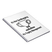 トロフィーの管理を脅かすことはない ノートブック (右側)