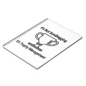 トロフィーの管理を脅かすことはない ノートブック (左側)