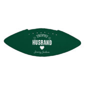 トロフィース夫ミニサッカーパーソナライズされた：ギフト アメリカンフットボール (パネル)