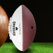 トロフィース夫ミニサッカーパーソナライズされた:ギフト アメリカンフットボール