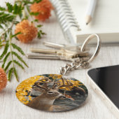 トロフィーディアー キーホルダー (側面)