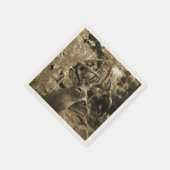 トロフィーディアー スタンダードカクテルナプキン (角)