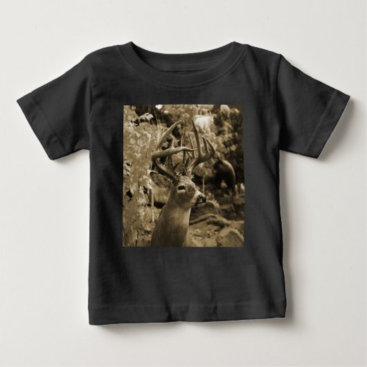 トロフィーディアー ベビーTシャツ (正面)