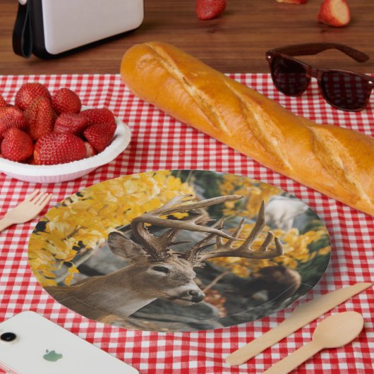 トロフィーディアー ペーパープレート (ピクニック)