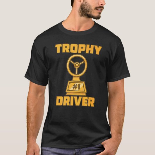 トロフィードライバー 賞賛 受賞 参加賞 C Tシャツ (正面)