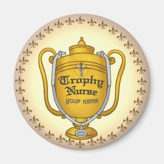 トロフィーナース マグネット (正面)