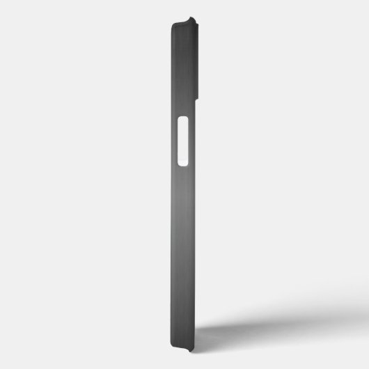 トロフィーバックディアー – ブラシ付きガンメタルケースメイトiPh Case-Mate iPhoneケース (裏面 / 右)