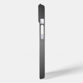 トロフィーバックディアー – ブラシ付きガンメタル Case-Mate iPhoneケース (裏面 / 左)