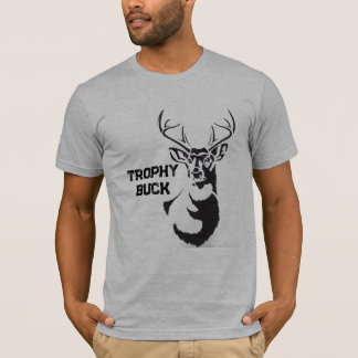 トロフィーバックTシャツ - 面白い狩猟のグラフィックTシャツ Tシャツ