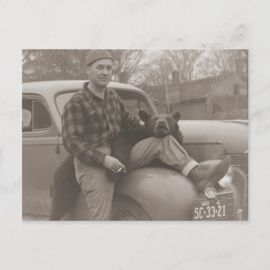 トロフィーベアハンター ポストカード (正面)