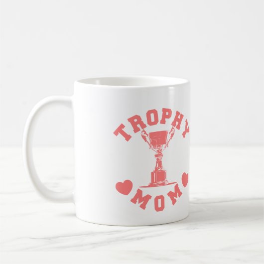 トロフィーママママグ コーヒーマグカップ (左)