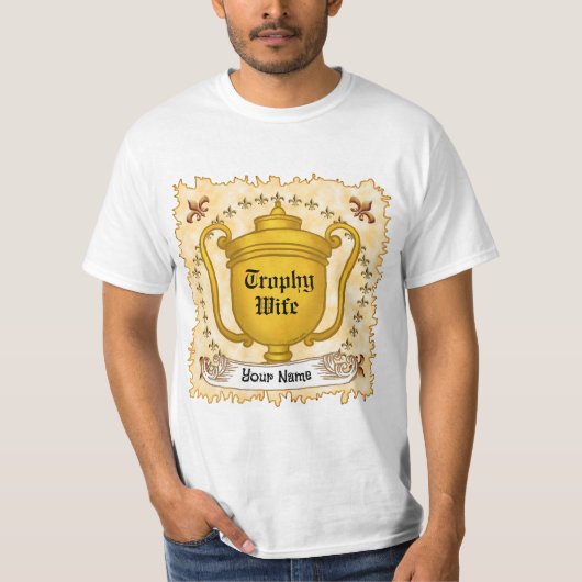 トロフィーワイフ Tシャツ (正面)