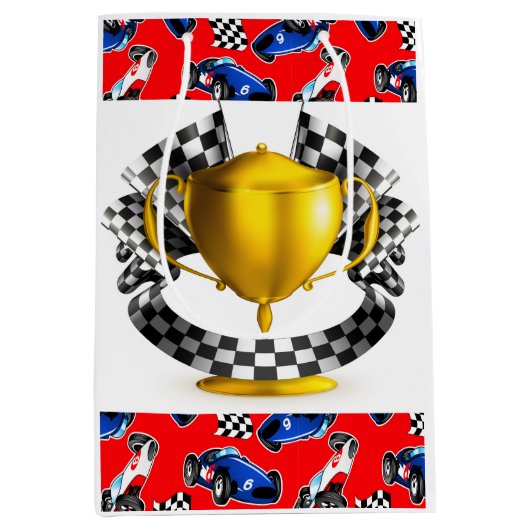 トロフィー受賞者 ミディアムペーパーバッグ (正面)