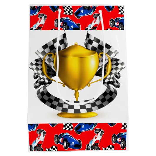 トロフィー受賞者 ミディアムペーパーバッグ (裏面)