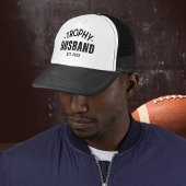 トロフィー夫パパキャップおもしろい – 刺繍帽子 キャップ