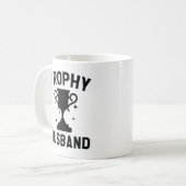 トロフィー夫 コーヒーマグカップ (正面左)