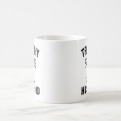 トロフィー夫 コーヒーマグカップ (中央)