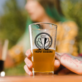 トロフィー夫 |モノグラおもしろいム賞 タンブラーグラス