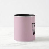 トロフィー妻コーヒーマグ マグカップ (中央)