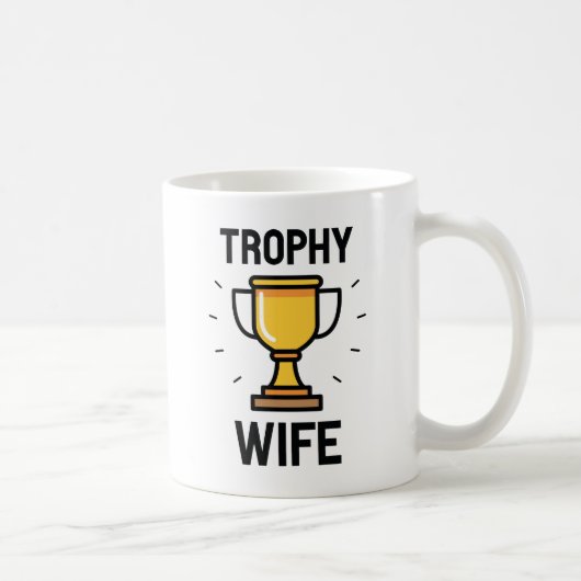 トロフィー妻 コーヒーマグカップ (右)