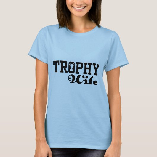 トロフィー妻 Tシャツ (正面)