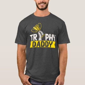 トロフィー父賞最高のパパ男の子 Tシャツ