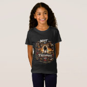 トロフィー狩りはやめよう Tシャツ (正面フル)