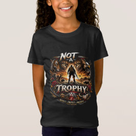 トロフィー狩りはやめよう Tシャツ