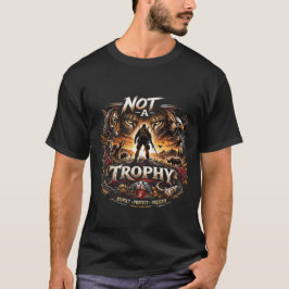 トロフィー狩りはやめよう Tシャツ