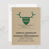 トロフィー素朴グリーンザデイト 案内ポストカード (正面/裏面)