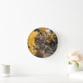 トロフィー・ディア ラウンド壁時計 (ホーム)