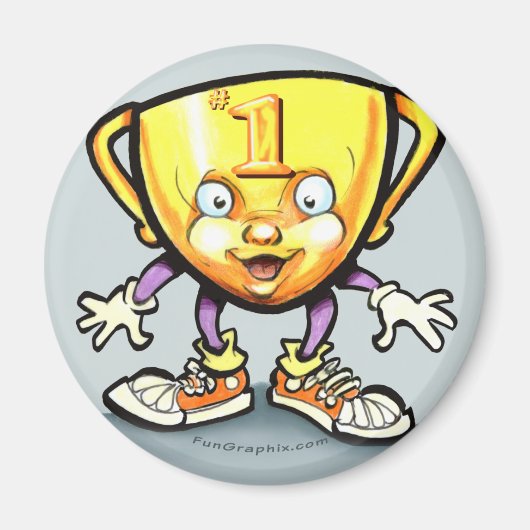 トロフィー マグネット (正面)