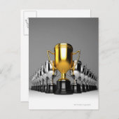 トロフィー(銀) 3 ポストカード (正面/裏面)