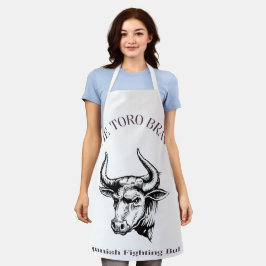 トロブラボスペインのファイティングブル エプロン