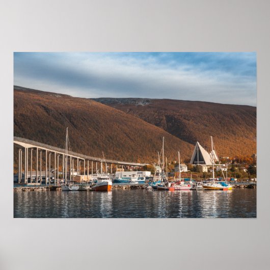 トロムスノースノルウェー ポスター (正面)