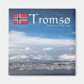 トロムソ ノルウェー お土産 マグネット (正面)