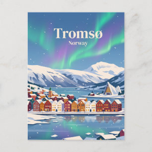 トロムソ ノルウェー ポストカード