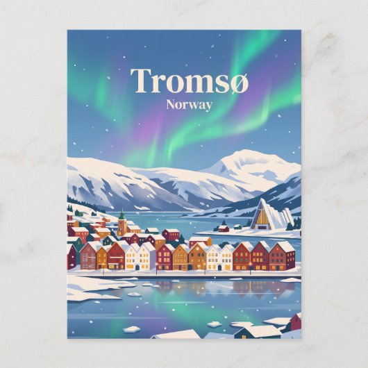 トロムソ ノルウェー ポストカード (正面)
