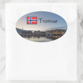 トロムソ ノルウェー 楕円形シール (バッグ)