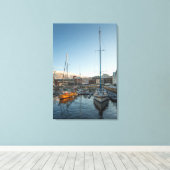 トロムノルウェー キャンバスプリント (インサイチュ (ウッドフロア))