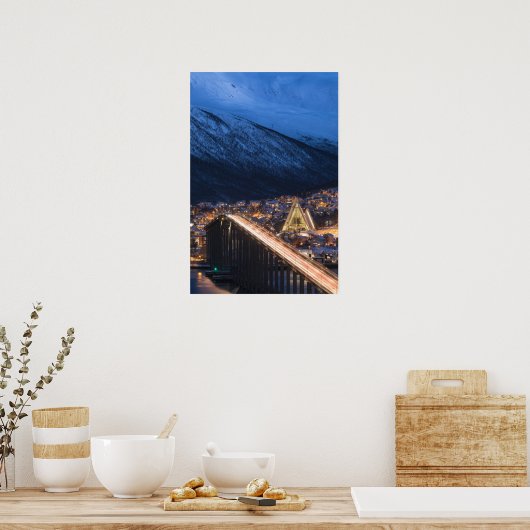 トロムノルウェー ポスター (キッチン)