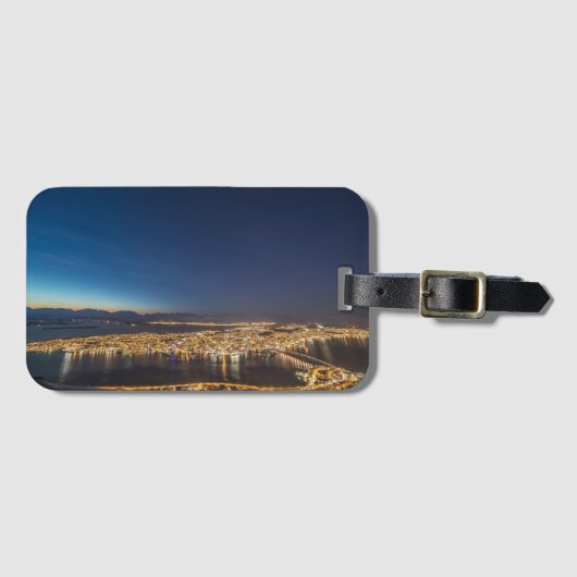 トロムノルウェー ラゲッジタグ (正面横)