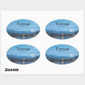 トロムノルウェー 楕円形シール (シート)