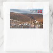 トロムノルウェー 長方形シール (バッグ)