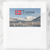トロムノルウェー 長方形シール (バッグ)